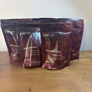 5 X ION Intelligence of Nature, Vital Immunity, Elderberry 5 PACK (25 Total)